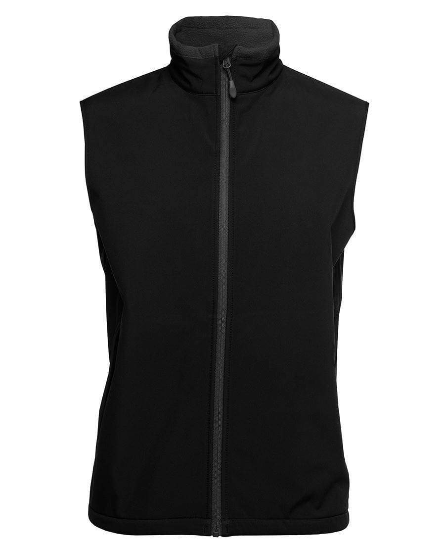 Jb's Wear Active Wear Black/Charcoal / S JB'S Podium Water Resistant Softshell Vest 3WSV